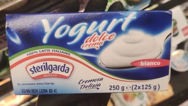 Yogurt dolce crema