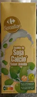 Bebida soja calcio sabor vainilla