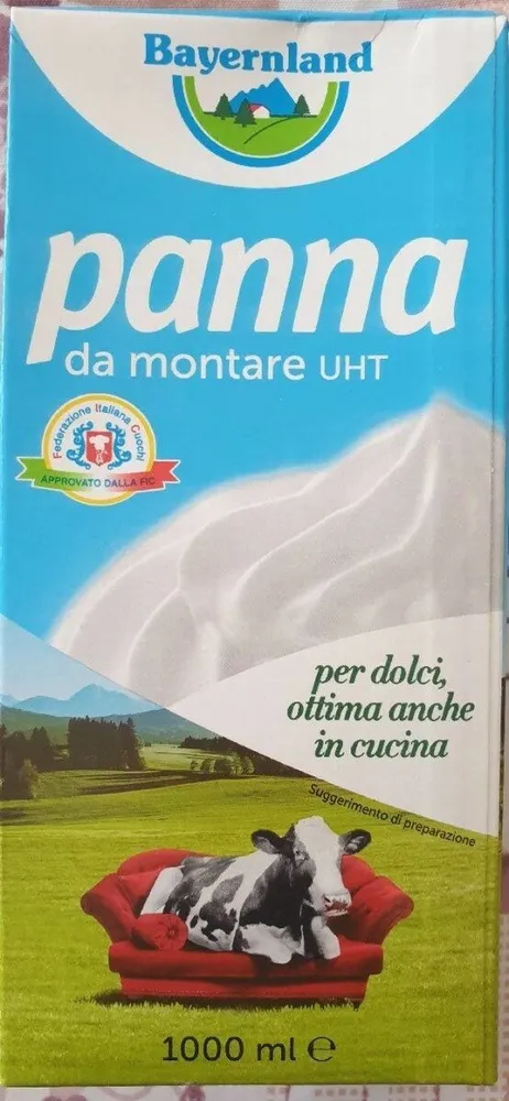 Panna da montare UHT