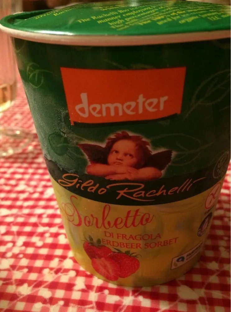 Sorbet a La Fraise