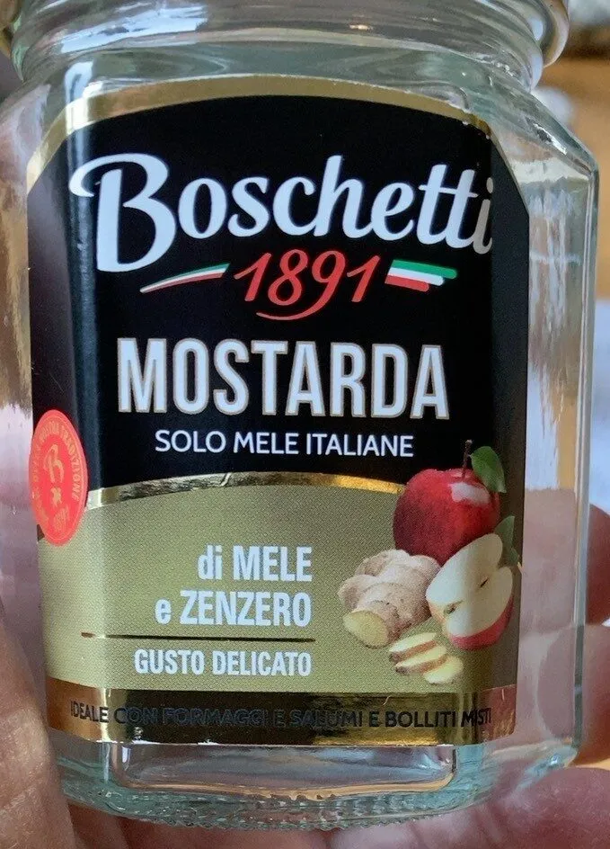 Mostarda di mele e zenzero