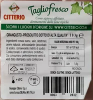 Prosciutto cotto grangusto taglio fresco