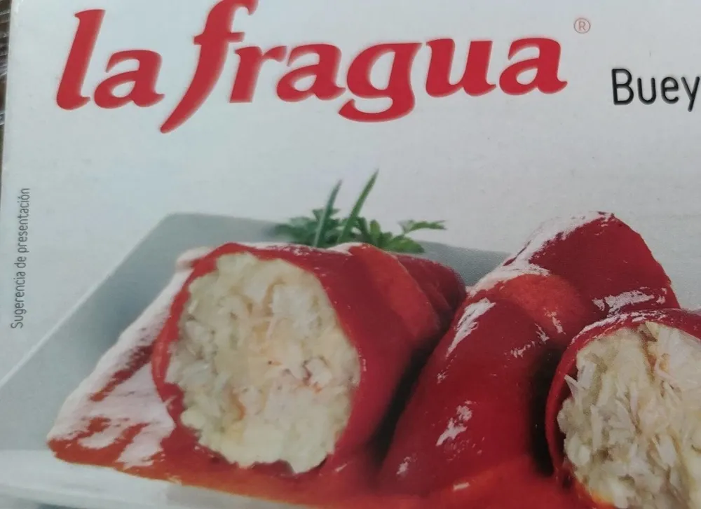 Pimientos del piquillo rellenos de buey de Mar