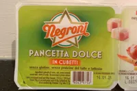 Pancetta dolce in cubetti