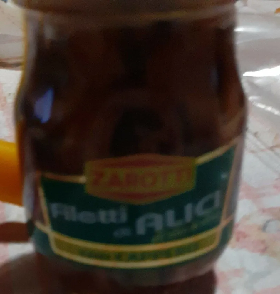 Filetti di alici