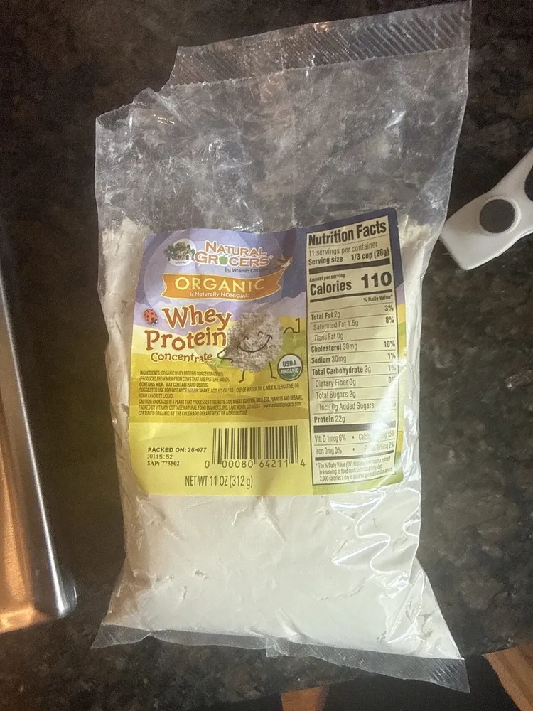 Organic Whey Protein Concentrate