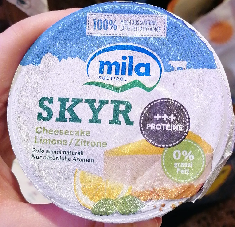 SKYR Cheesecake Limone/Zitrone