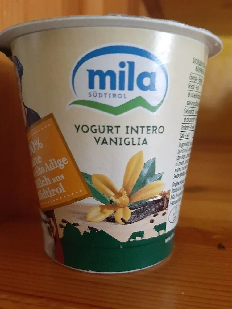 Yogurt intero vaniglia