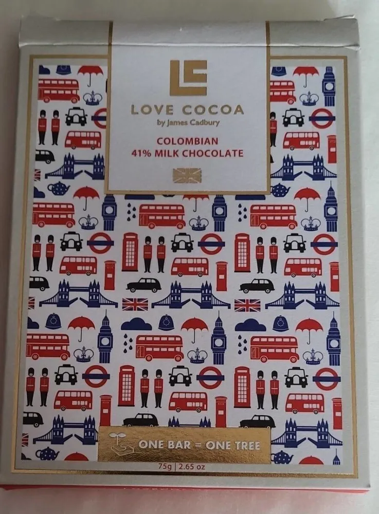 COLOMBIAN 41% MILK CHOCOLATE