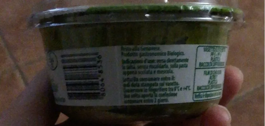 Pesto alla genovese biologico