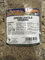 Green lentils Organic