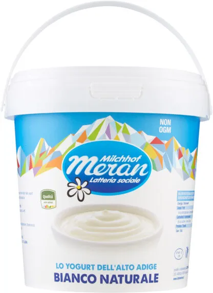 Yogurt intero bianco