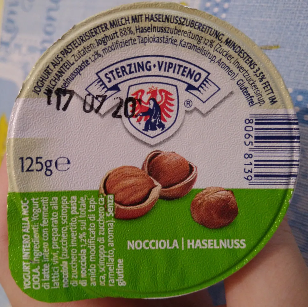 Yogurt nocciola