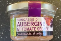 Concassé d’aubergine et tomate sechée