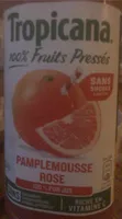 Jus pamplemousse rose