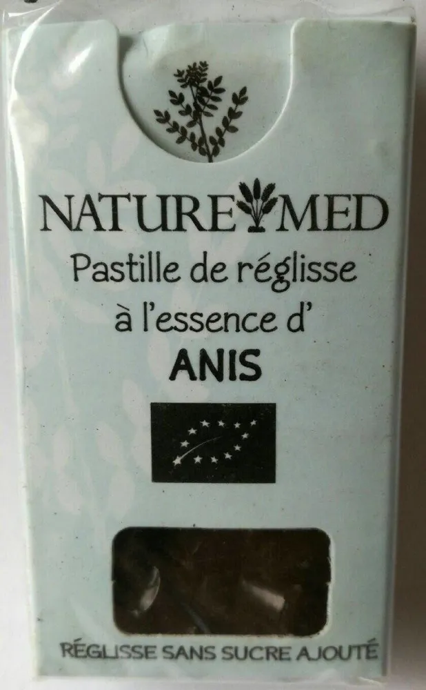 Pastille de réglisse à l'essence d'Anis