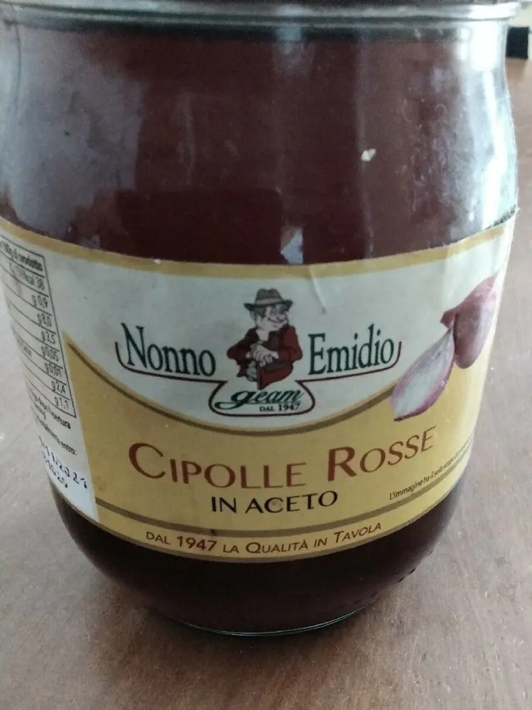 Cipolle rosse in aceto