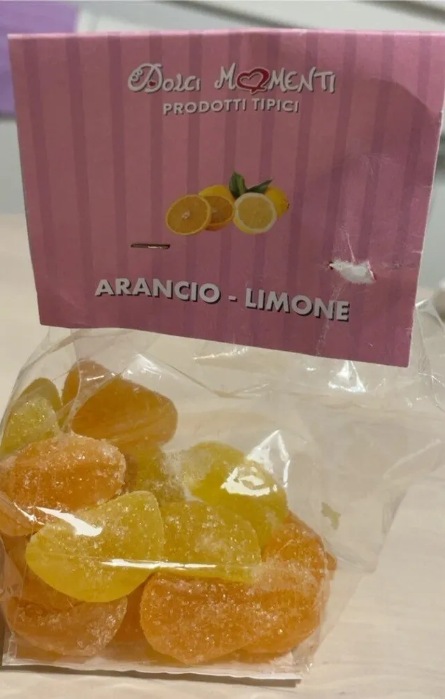 Caramelle arancio limone