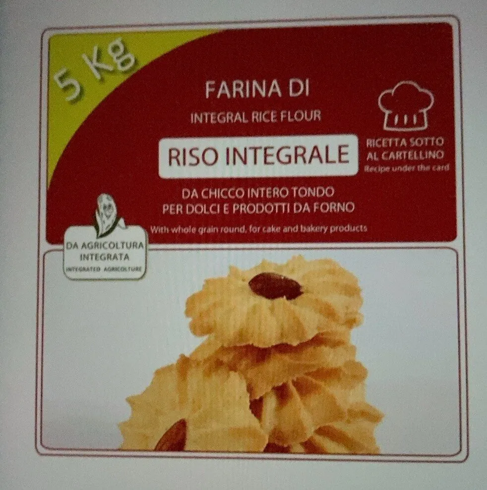 Farina di riso integrale