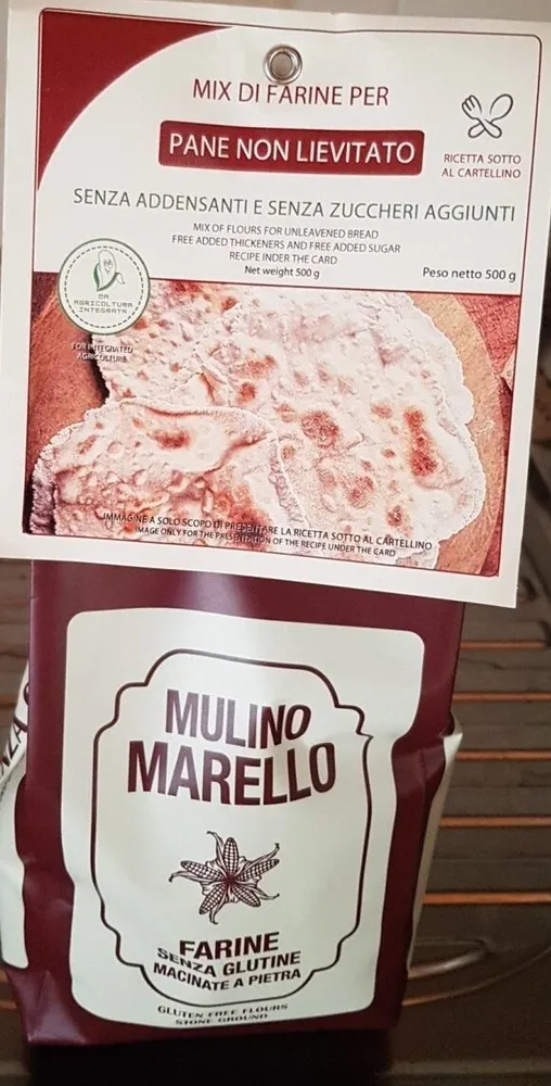 Mix di farine per pane non lievitato