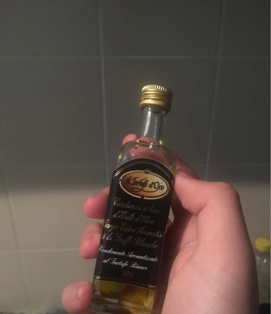 Condimento aromatizzato al trufo bianco