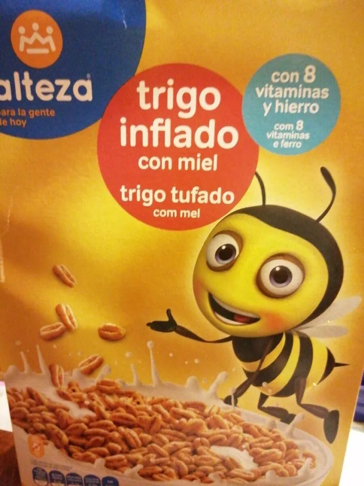 Trigo inflado