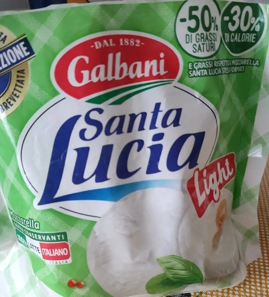 Mozzarella Santa Lucia Light