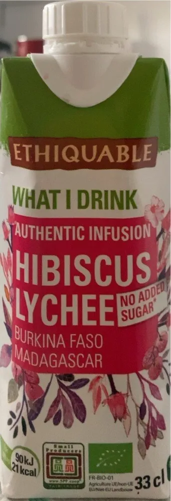 Authentic infusion Hibiscus Lychee