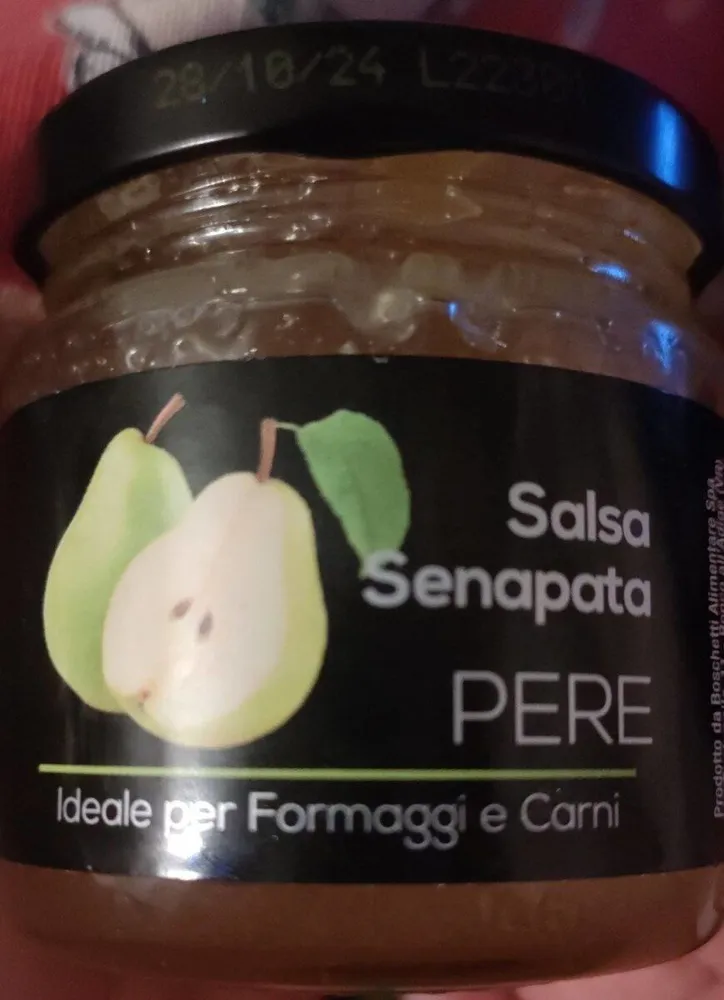 Salsa senapata di pere