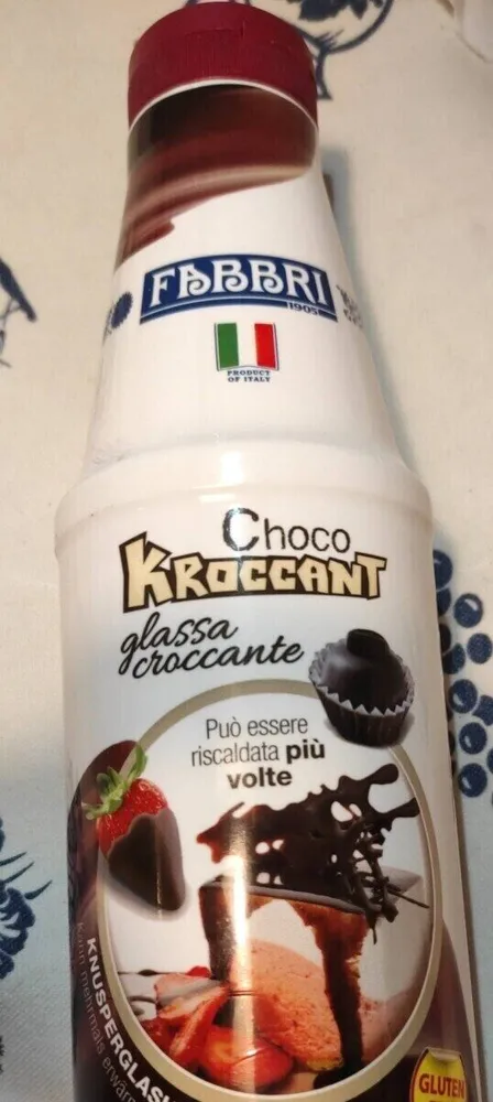 Glaçage chocolat kroccant