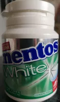 Mentos Gum Bottle White Green Mint