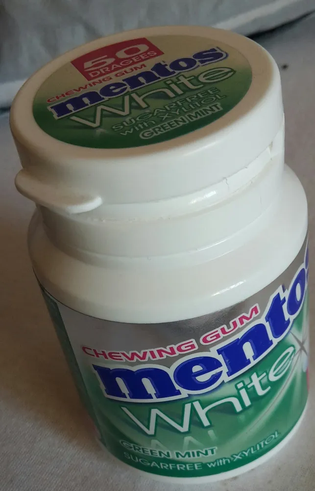 White (Green mint)