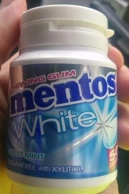 Mentos Gum Mintgeschmack, White