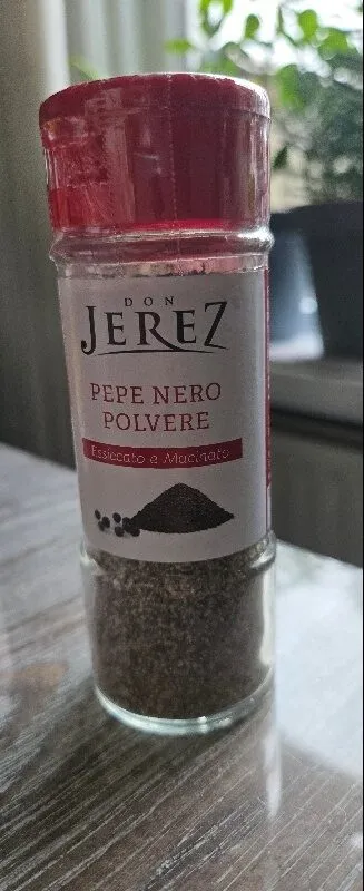 Pepe nero in polvere