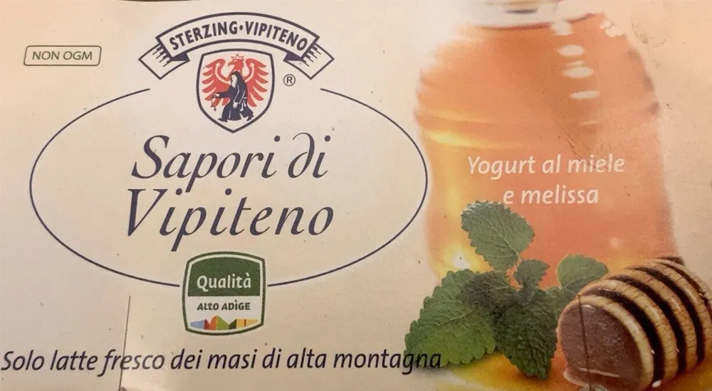 Yogurt intero al miele e Melissa
