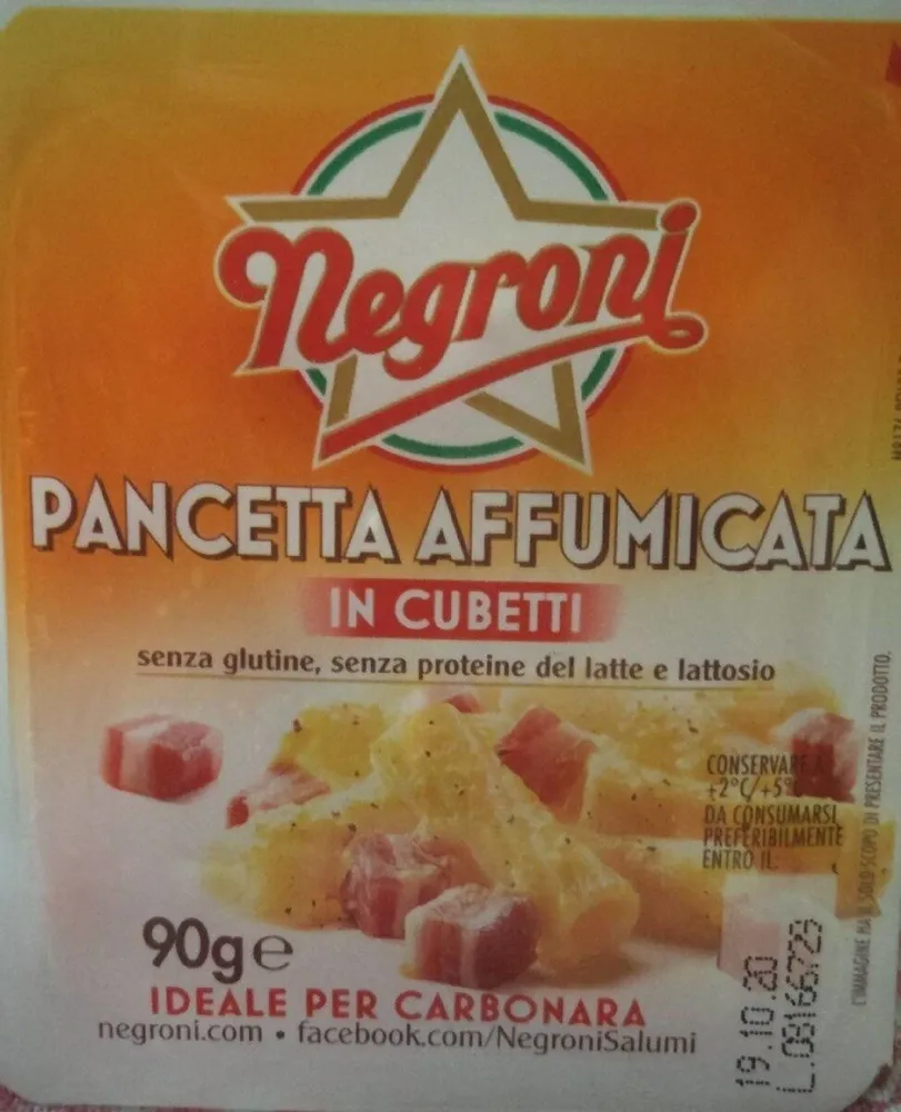 Pancetta affumicata
