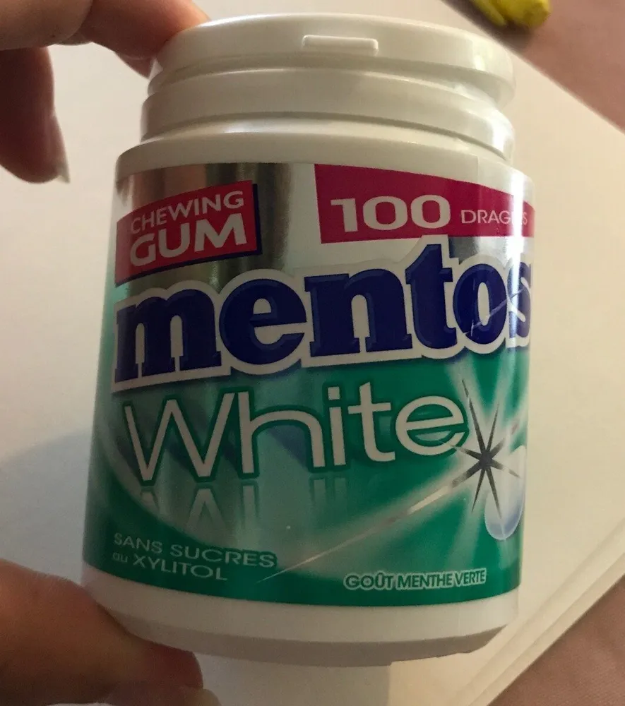 Chewing-gum Mentos White Menthe Verte