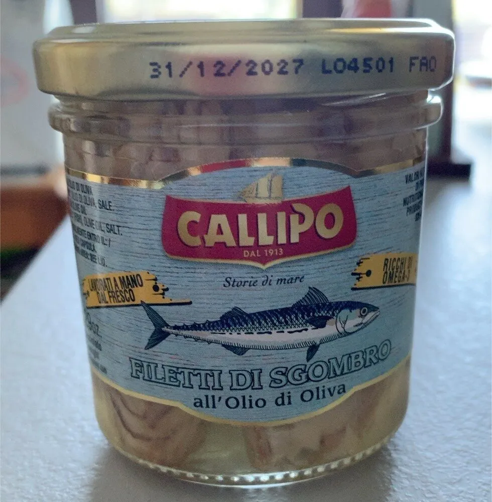 Filetti di sgombro all’olio di oliva