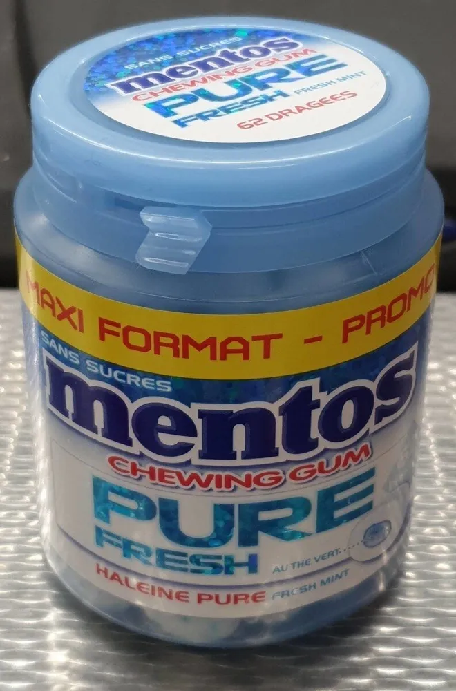 Mentos chewing gum pure fresh