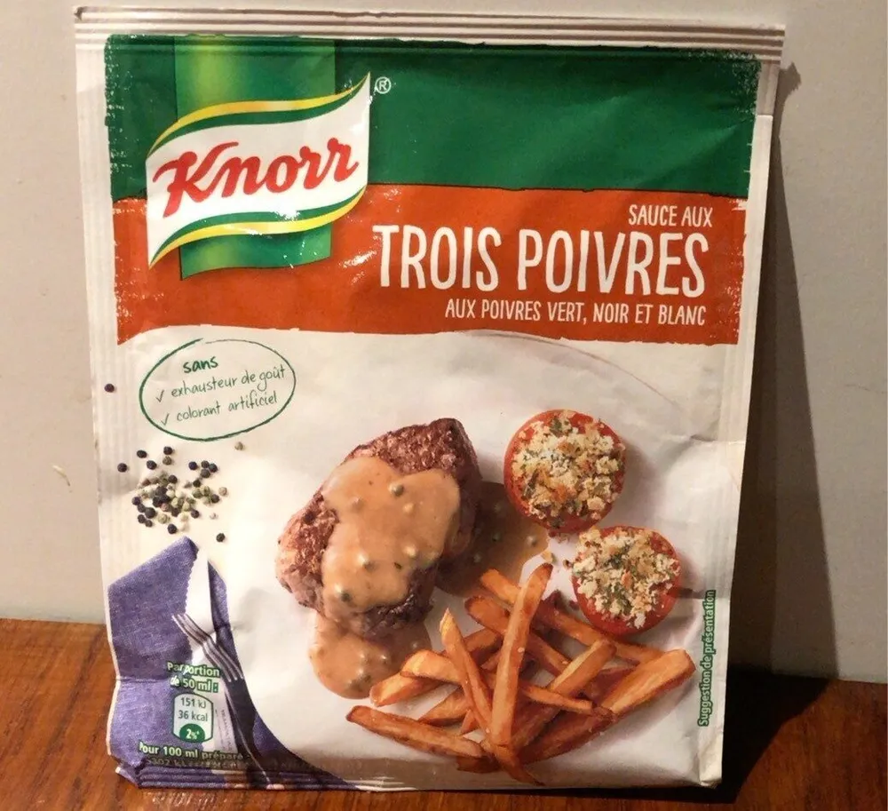 Knorr Sauce aux trois poivres