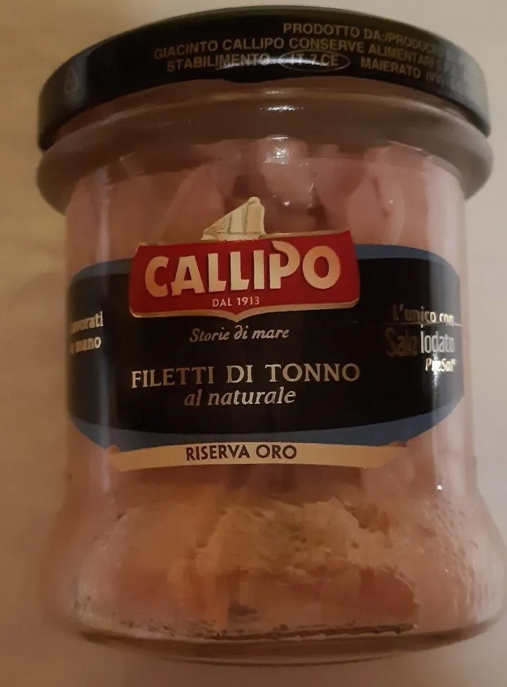 Filetti di Tonno al Naturale