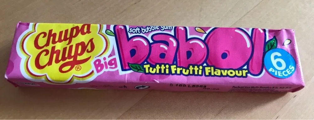 Big Babol Tutti Frutti Flavour