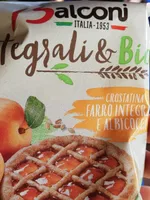 Crostatina farro integrale e albicocca