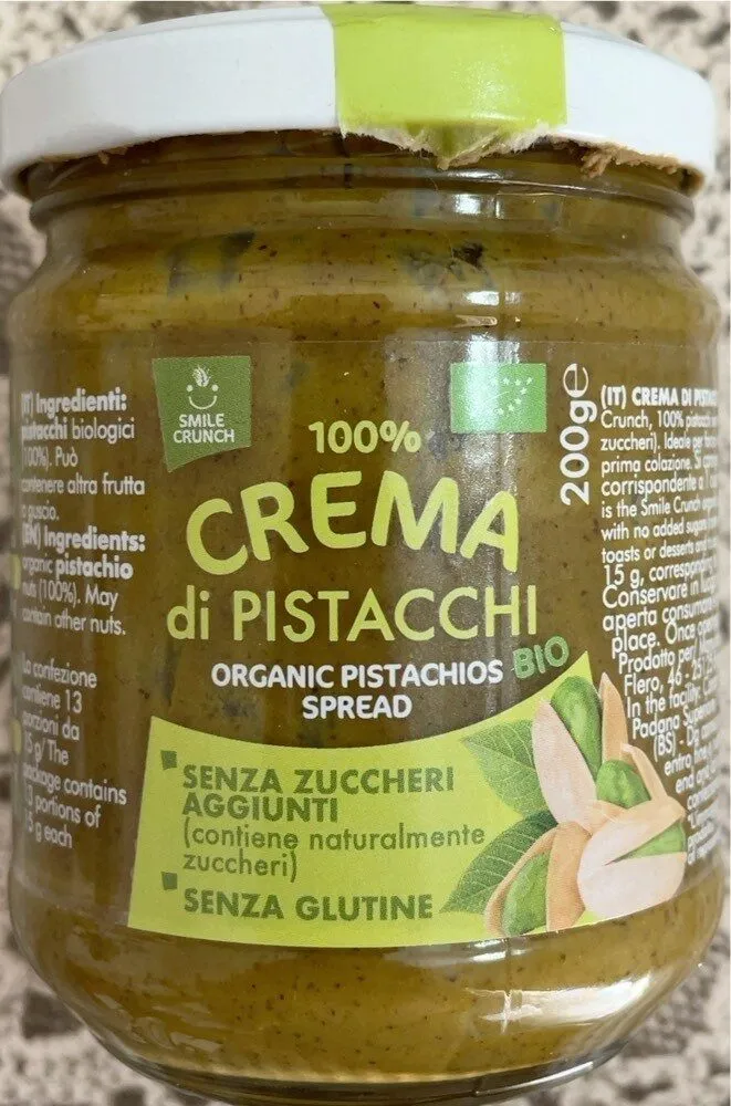 100% Crema di Pistacchi Bio