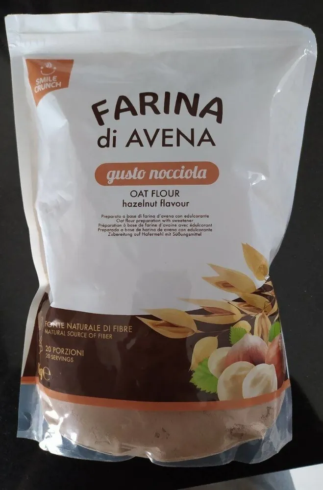 Farina di avena gusto nocciola
