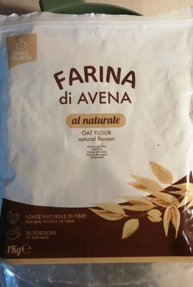 Farina di avena al naturale