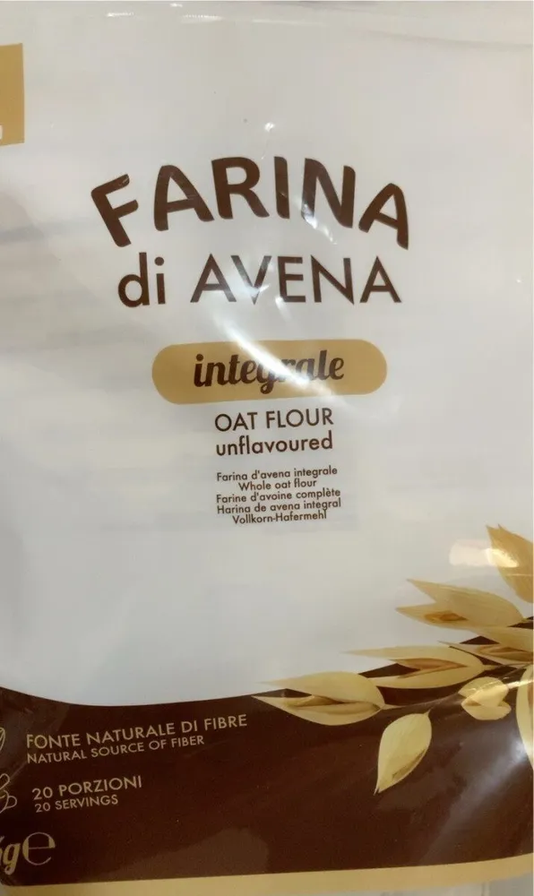 Farina di avena integrale