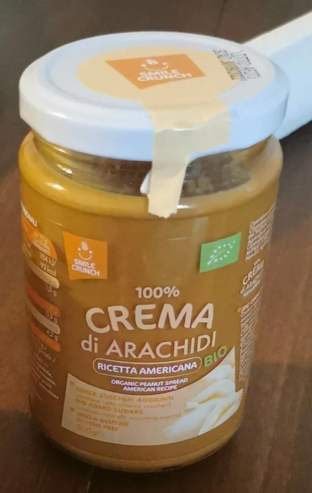 Crema di arachidi bio