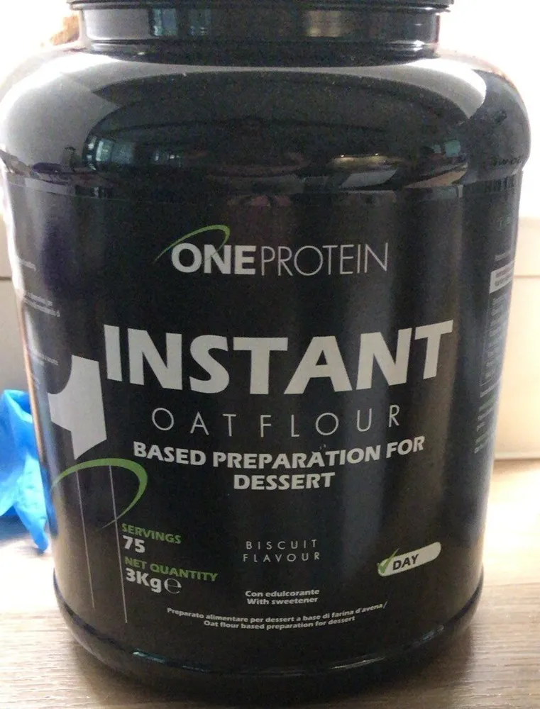 Instant oat flour