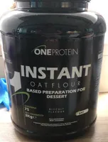 Instant oat flour